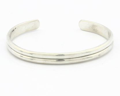 Navajo Bracelet .925 SOLID Silver Handmade Artist Tahe C. 1980's