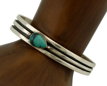 Women's Navajo .925 Silver Natural Blue Turquoise Native Artist C.80's