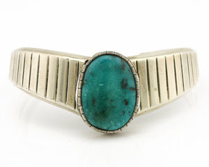 Women's Navajo .925 Silver Nevada Turquoise Native American Artist C.80's