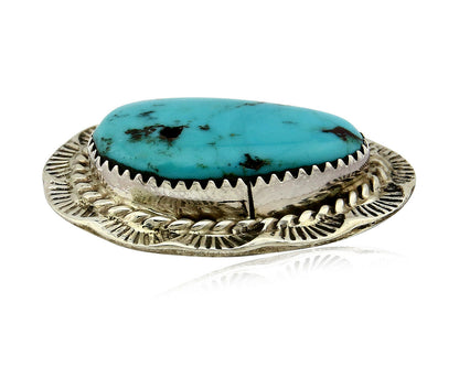 Navajo Pendant .925 Silver Arizona Turquoise Artist C.80's