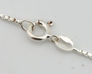 Zuni Handmade Cross Necklace 925 Silver Natural Gemstone Signed L. IULE C.80's