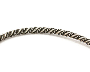 Navajo Bracelet .925 Silver Handmade American Artist Circa 70's