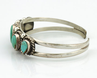 Women's Navajo .925 Silver Turquoise Mountain Native American Artist C.80's