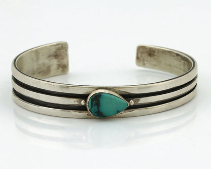 Women's Navajo .925 Silver Natural Blue Turquoise Native Artist C.80's