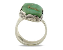 Navajo Ring 925 Silver Royston Turquoise Signed Lee Bennette C.80's