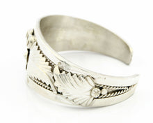 Navajo Bracelet .925 SOLID Silver Handmade Signed Artist BAHE C.80's