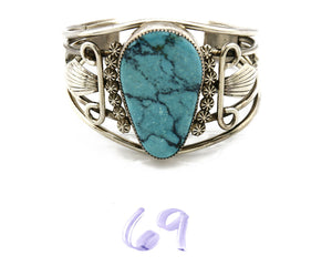 Women's Bracelet .925 Silver Turquoise Josephine Rojas