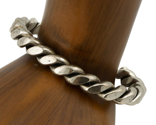 Navajo Handmade Bracelet .925 SOLID Silver Native American Artist Circa 1980's