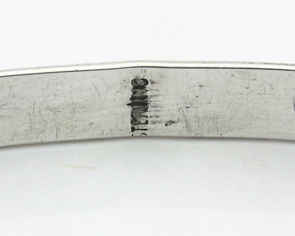 Navajo Bracelet .925 SOLID Silver Handmade Artist Tahe C. 1980's