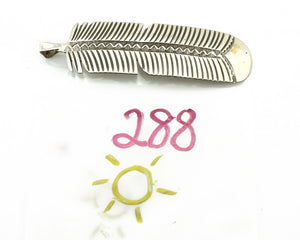 Navajo Hair Clip Barrette 925 Silver Hand Stamped Native Artist Signed BD C.80's