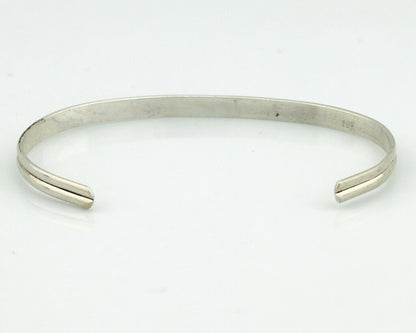 Navajo Bracelet SOLID .925 Silver Native American Artist C.80's