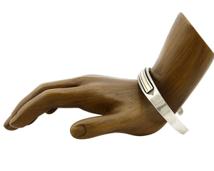 Navajo Bracelet .925 Silver & 14k Solid Gold MM Rogers and TAS Cuff C.80's