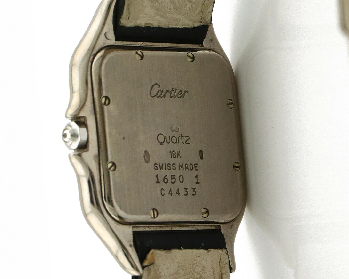 Women's Cartier Panthere 1650 Watch 18k White Gold and Diamond