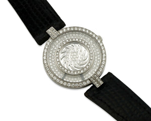 SARCAR OF GENEVE Magic Moon 18k White Gold and Diamond Watch