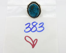 Navajo Ring 925 Silver Natural Southwest Turquoise Signed William Denetdale C80s