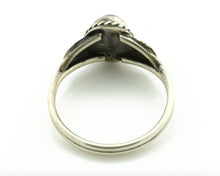 Navajo Ring 925 Silver Natural Royal Blue Lapis Lazuli Native Artist C.80's