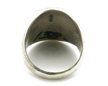 Navajo Eagle Ring .925 Handmade Native American C.80's
