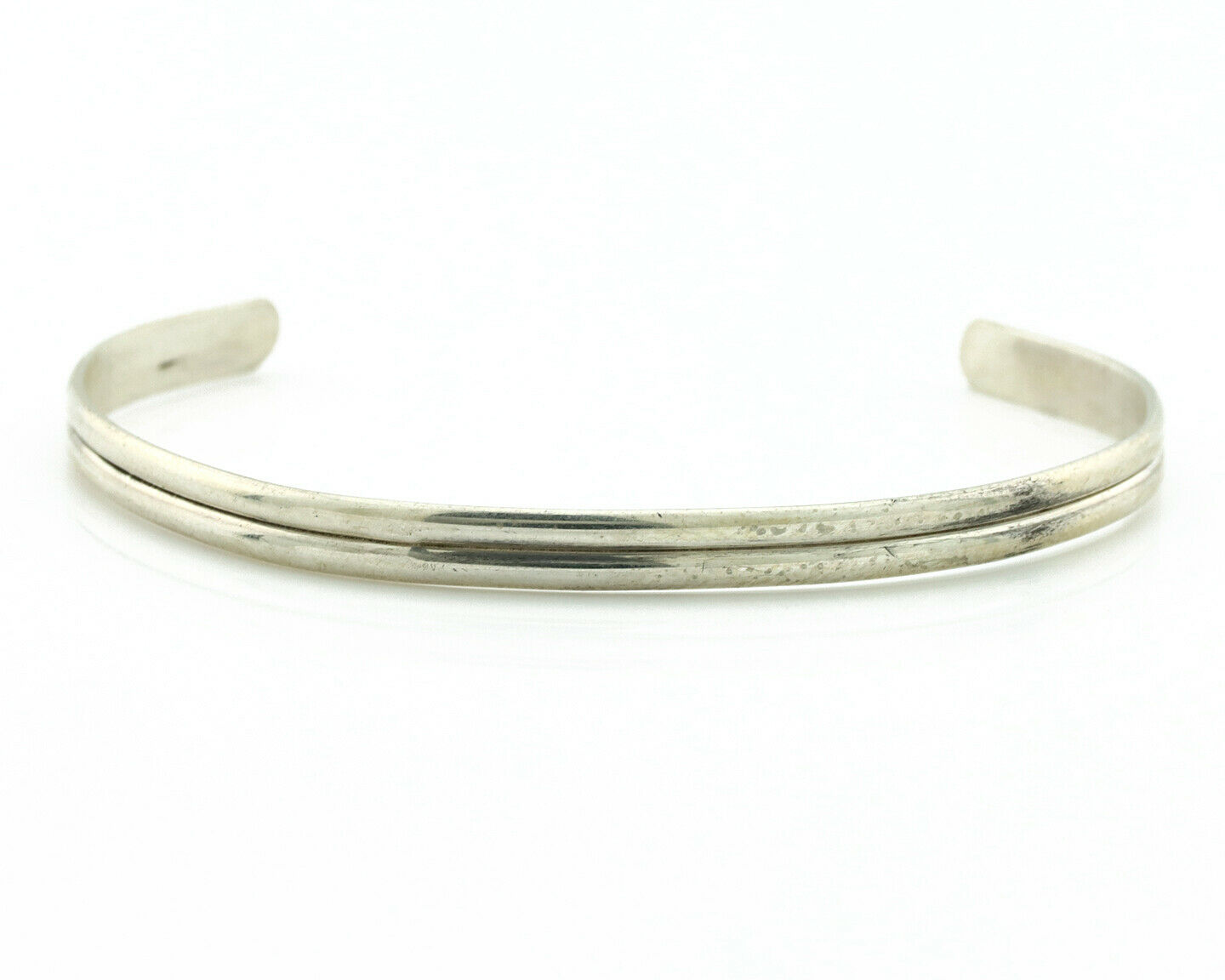 Navajo Small Bracelet .925 Solid Silver Native American Artist C.80's