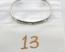 Navajo Bracelet .925 Silver Hand Stamped Arrow Head Artist Begay & Montoya C80s