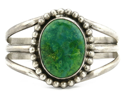 Women's .925 Silver Crescent Valley Turquoise Signed Jerry Roan C.80's
