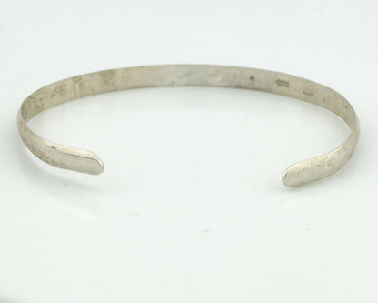 Navajo Bracelet SOLID .925 Silver Native American Artist C.80's