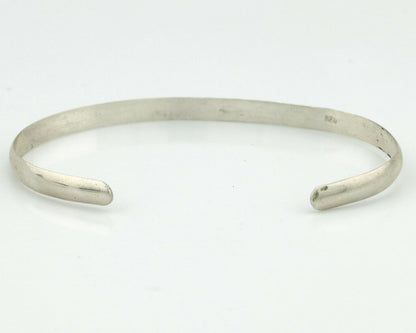 Navajo Bracelet SOLID .925 Silver Native American Artist C.80's