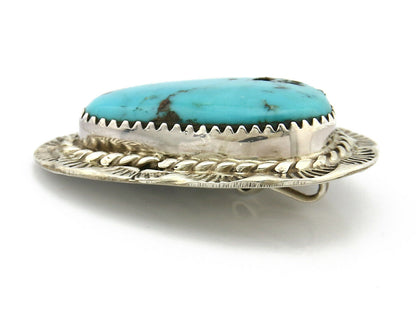 Navajo Pendant .925 Silver Arizona Turquoise Artist C.80's