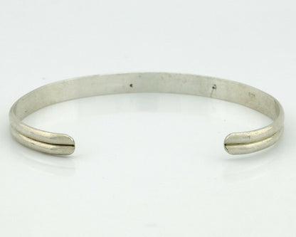 Navajo Bracelet SOLID .925 Silver Native American Artist C.80's