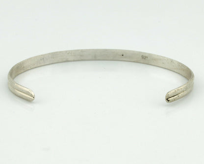 Navajo Bracelet SOLID .925 Silver Native American Artist C.80's