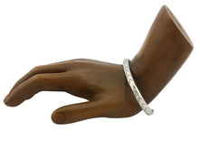 Navajo Bracelet .925 Silver Hand Stamped Arrow Head Artist Montoya C.80's