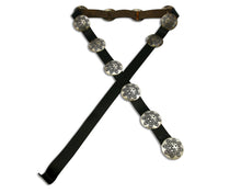 Women's Navajo Concho Belt Hand Stamped .925 Silver C.80's