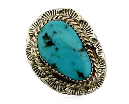 Navajo Pendant .925 Silver Arizona Turquoise Artist C.80's