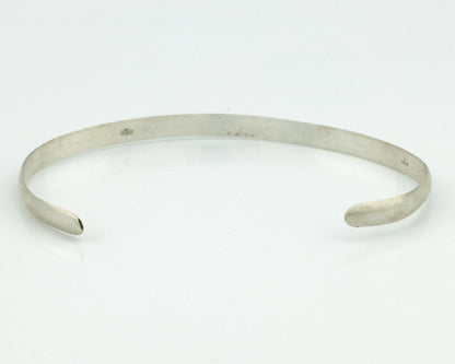 Navajo Bracelet SOLID .925 Silver Native American Artist C.80's