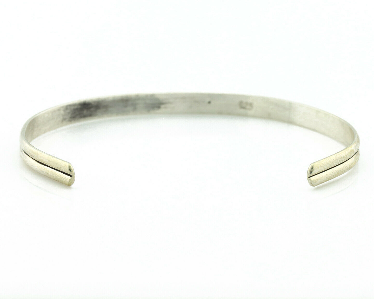 Navajo Small Bracelet .925 Solid Silver Native American Artist C.80's