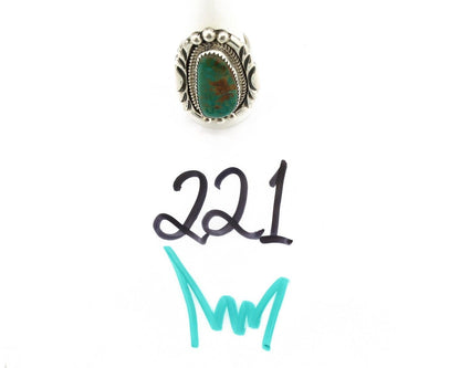 Navajo Ring 925 Silver Mountain Artist Signed JL C.80's