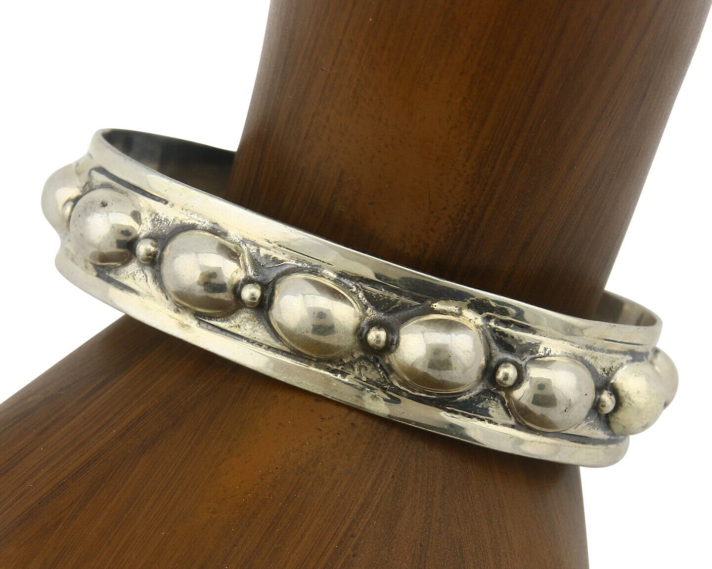 Navajo Bracelet .925 SOLID Silver Handmade Artist C Montoya C. 1980's