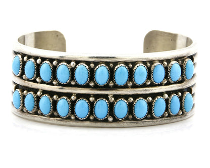 Women's Murphy Platero Bracelet Gem Grade Turquoise .925 Silver Cuff C.80's