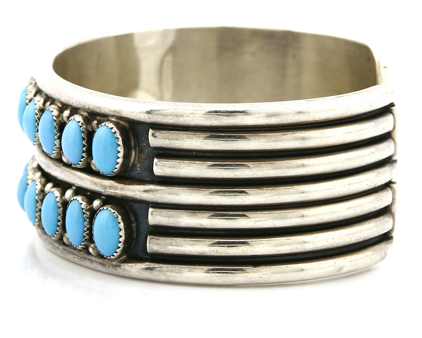 Women's Murphy Platero Bracelet Gem Grade Turquoise .925 Silver Cuff C.80's